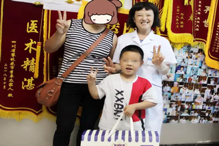 四川内江37岁宝妈双侧输卵管结扎后复通术后在成都喜得胖儿子